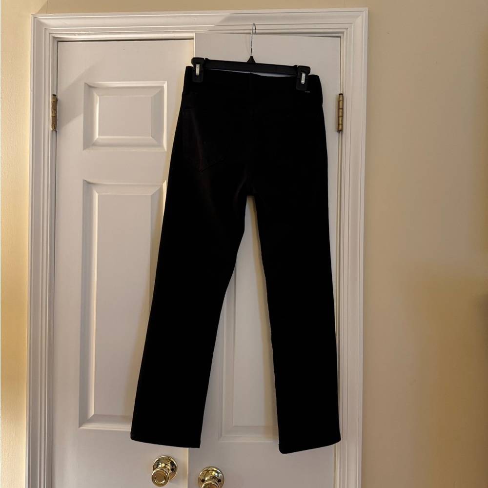 MOTHER Black Ankle & Cropped Jeans